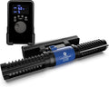 FZONE Wave Maker for Aquarium, 24V DC Gyre Wavemaker with LED Display Controller, Adjustable Cross Flow, Quiet Powerhead with Magnetic Mount for Saltwater & Freshwater Tanks (1600 GPH)