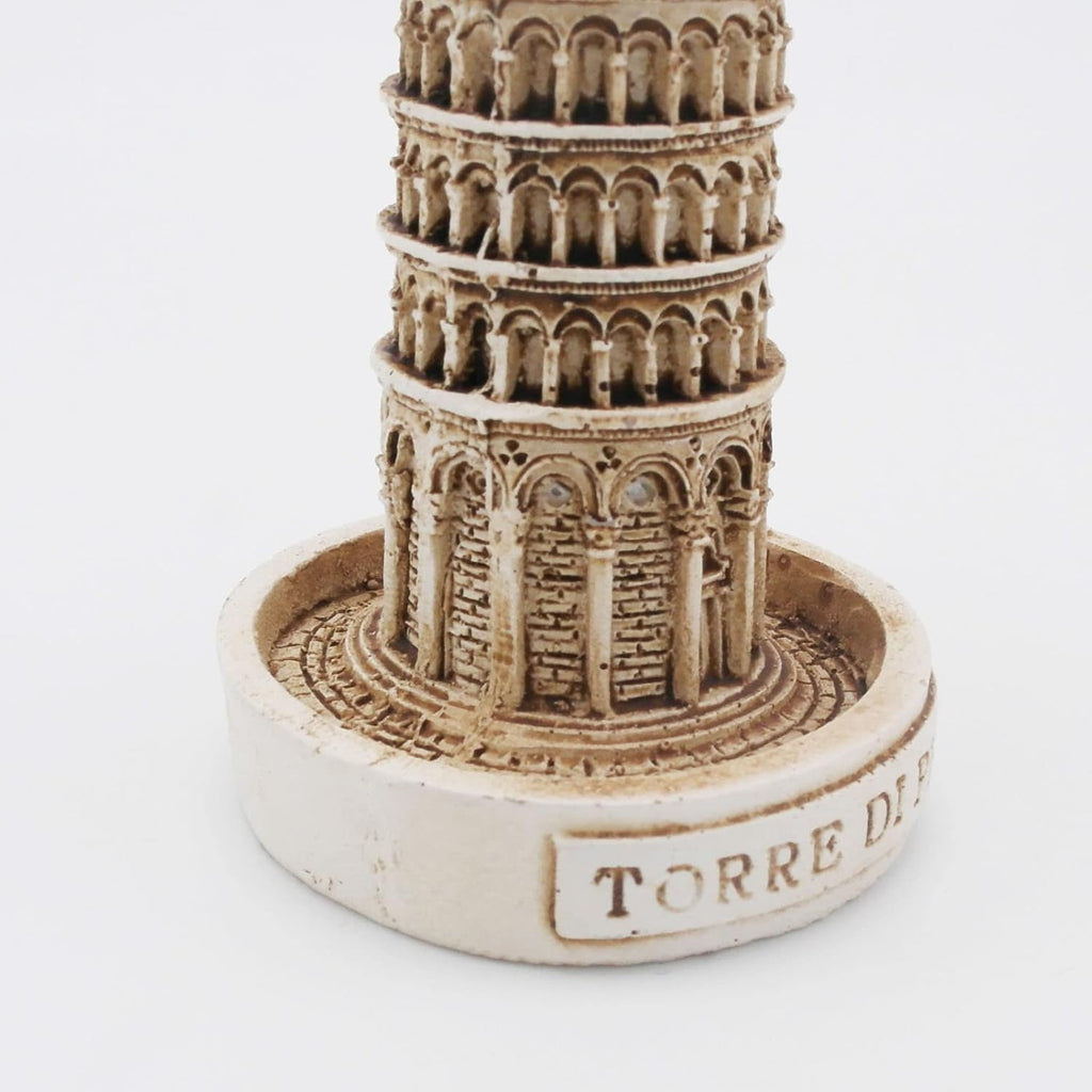 Leaning Tower of Pisa Fish Tank Decorations Reptile Turtle Lizard Spider Tanks Terrarium Building Construction Décor Ornament Pet
