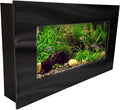 2.0 Wall Mounted Aquarium - View Brushed Black