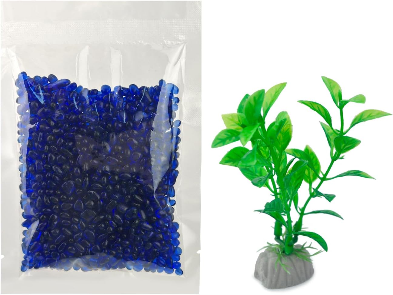 Newpol Mini Plastic Aquarium Starter Kits, Fish Tank (0.8Gallon/ 3L)