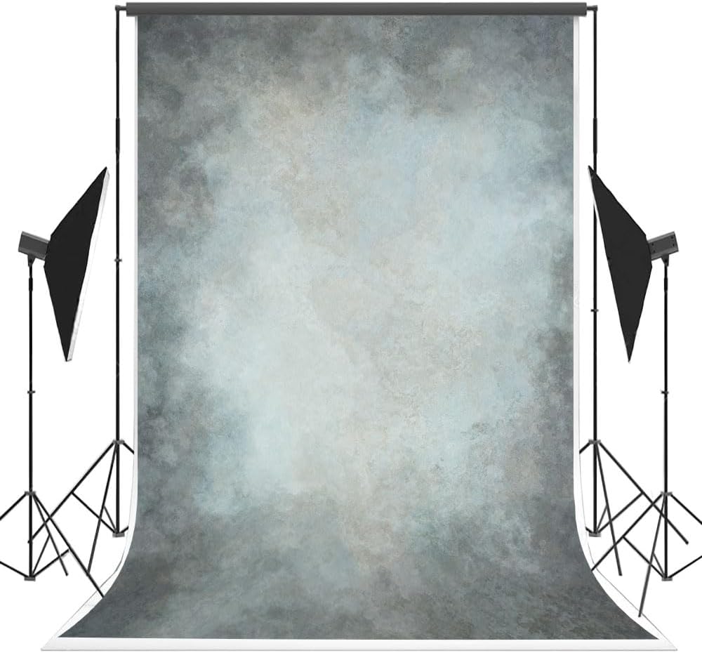 5x7ft Baby Show Photography Backdrops Grey Abstract Photo Booth Prop Background for Studio Prop Happy Birthday Backdrop