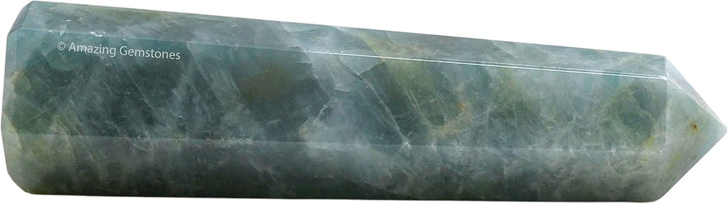 Aquamarine Crystal Towers ~ Natural Healing Crystal Point Obelisk for Reiki Healing and Crystal Grid (2" to 3" INCH)