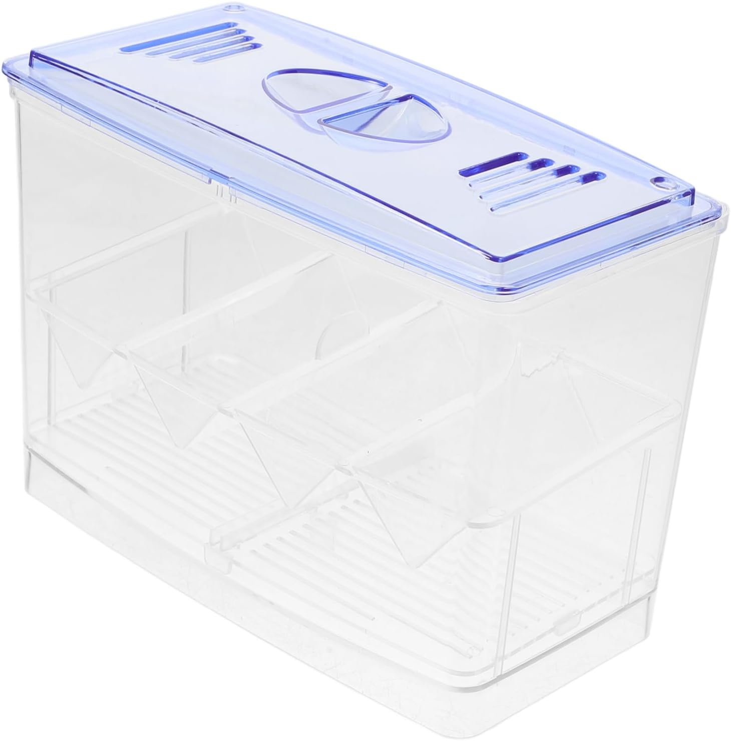 VANZACK Fish Breeding Box Transparent Isolation Tank for Fry and Adult Fish Temperature Control Incubator Durable Guppy Nursery with Easy Viewing for Aquariums
