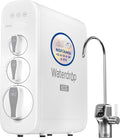 Waterdrop G3P600 Reverse Osmosis System, 8 Stage Tankless Reverse Osmosis Water Filter, NSF/ANSI 42 & 53 & 58 & 372 Certified, Under Sink RO System, 2:1 Pure to Drain, Smart LED Faucet