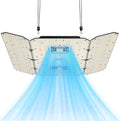 VIVOSUN AeroLight Wing AW400SE, LED Grow Light 400W with Integrated Circulation Fan, App Compatible, Used with Growhub Controller E42A/E25 to Achieve More Functions for 4x4/5x5 Grow Tent