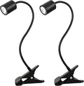 LED Aquarium Light, 4W Clip-on Fish Tank Lamp, 3 Colors, 17.8 Inch Flexible Arm, Full Spectrum for Plants and Coral