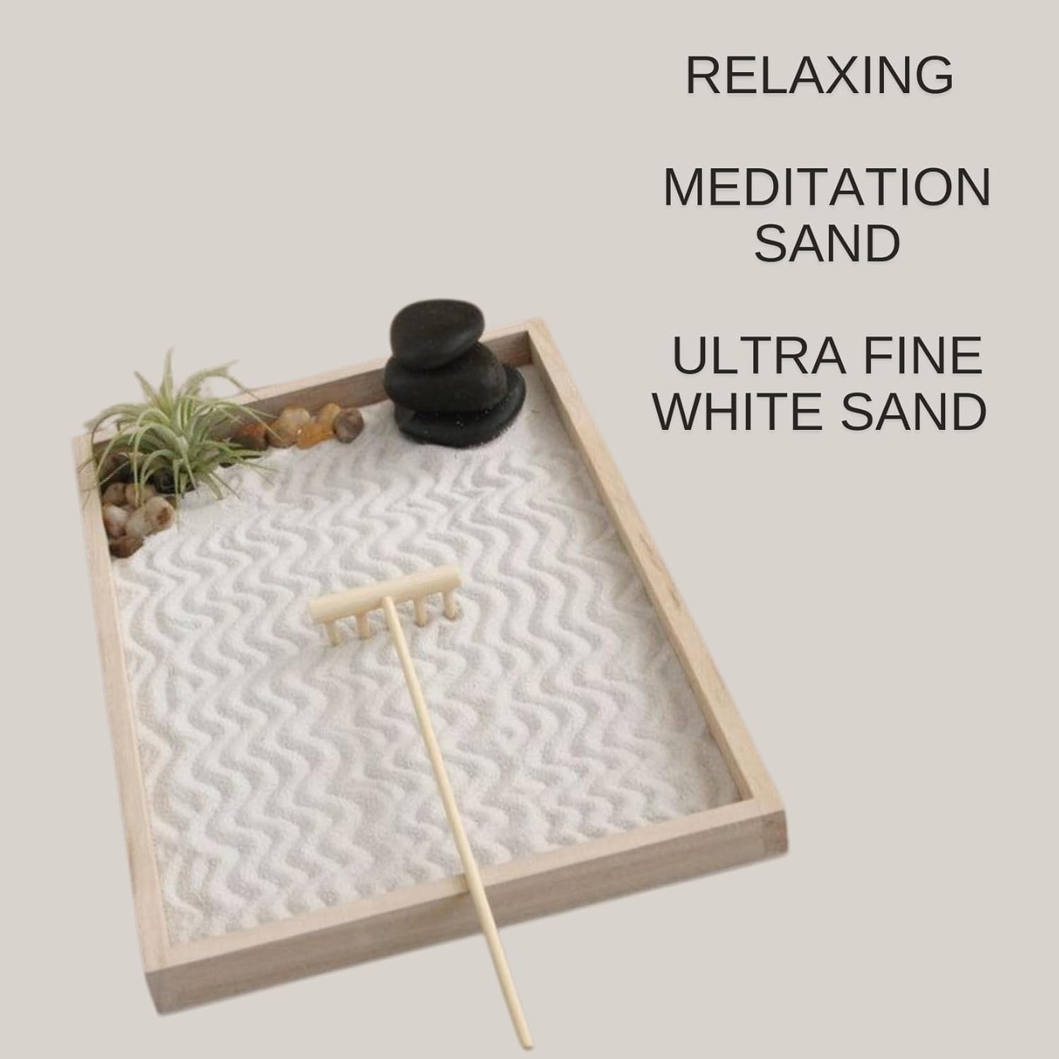 The Wood Etch 5 lb Natural White Sand for Sandbox, Sand Art, Home Decor, Sensory Bin, Aquarium & More, Odorless, Non-Toxic, Safe for Kids & Pets, Versatile, and Clump-Free for Easy Handling