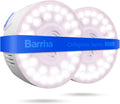 Barrina Orbgrow OG09 Puck LED Grow Light, Pinkish White 18W(2 x 9W, 270 Watt Equiv), Plant Lights for Indoor Plants Full Spectrum, Magnetic & Linkable, Small Grow lamp for Plant Shelf, 2 Packs