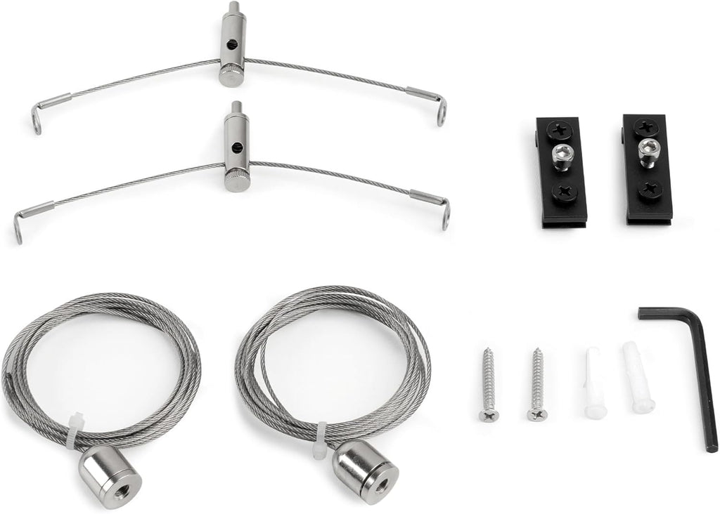NICREW Reef Light Hanging Kit, Compatible with HyperReef Gen 2 Series and NavaReef Series Lights, 9.8 ft Long