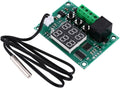 High Precision Dual LED Digital Thermostat Controller Module Voltage Temperature Control Switch with Range for Greenhouse Boiler Hatching Use