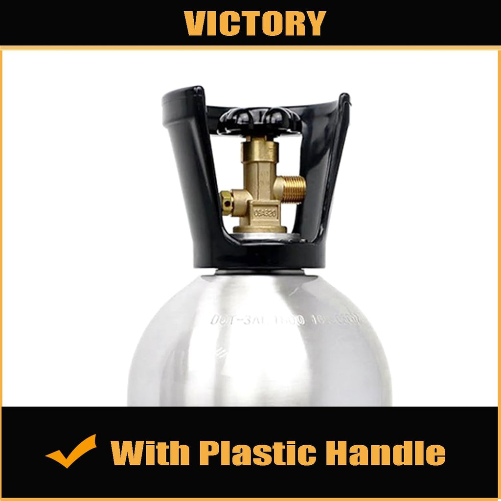 Victory 20lb CO2 Tank Aluminum Cylinder with CGA320 Valve