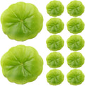 Alipis Simulated Lotus Leaf Decoration 30Pcs Mini Floating Lily Pads for Aquarium Fish Pond Micro Landscape DIY Water Plant Ornaments