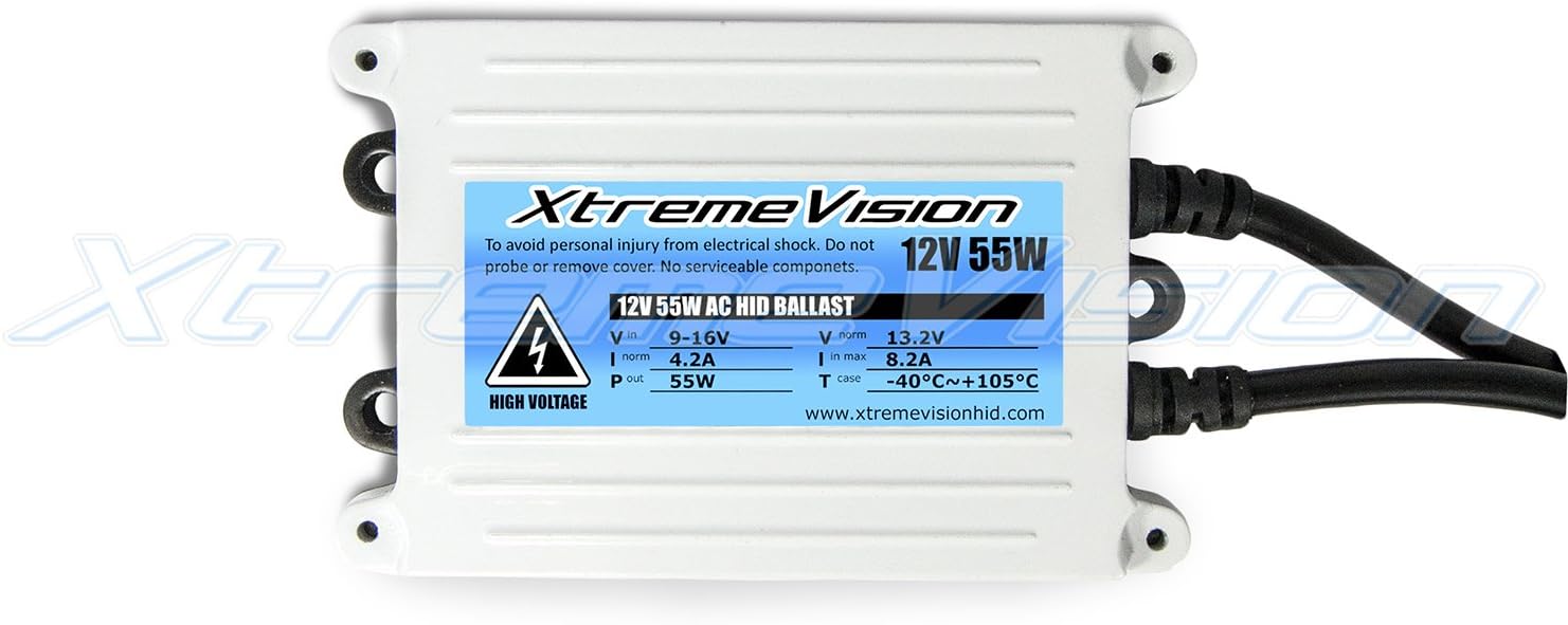 XtremeVision AC 55W HID Xenon Premium Slim Ballast (Pair - 2 PCS)