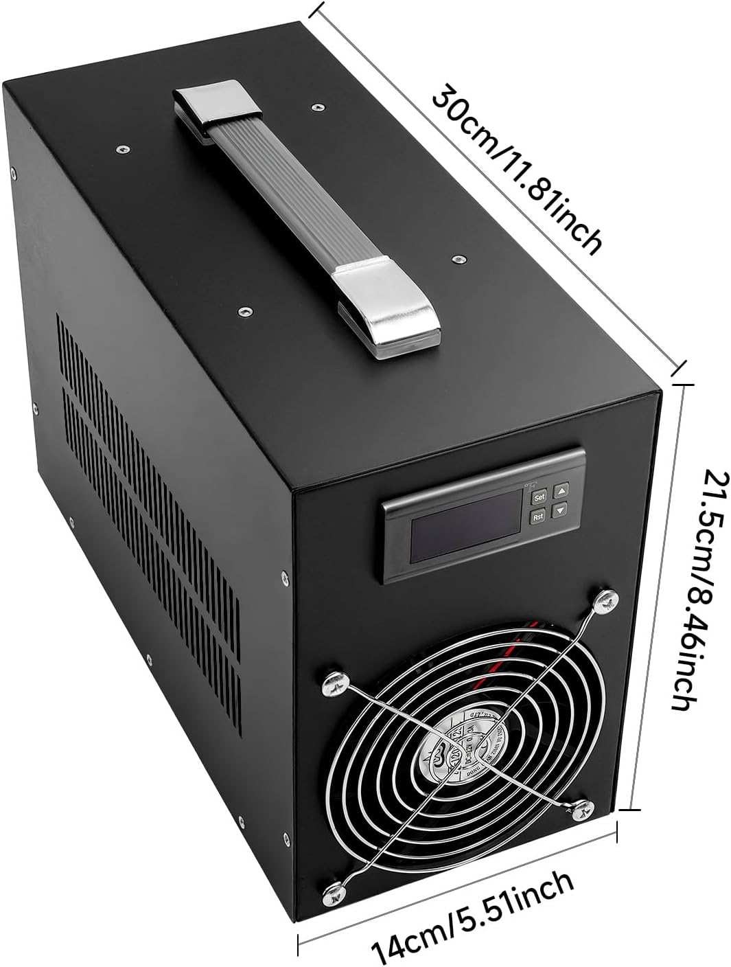 Aquarium Chiller, 60L Fish Tank Water Cooler, Temperature Adjustable, Aquarium Water Chiller for Home Fish Shrimp Breeding Aquaculture. (60L)