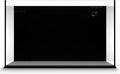 Ultum Nature Systems Dual AIO - Freshwater/Saltwater Compatible All in One Rimless Tank with Triple Chamber Filtration System, Integrated Filter Aquarium w/Leveling Mat - 20 Gallon, 60A, Black