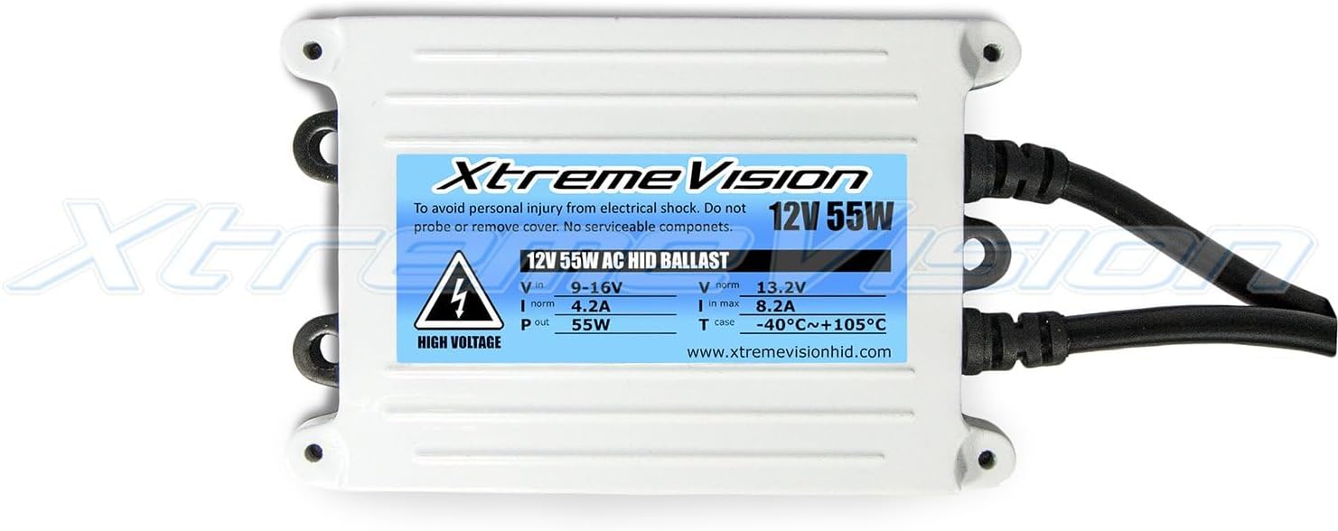 XtremeVision AC 55W HID Xenon Premium Slim Ballast (Single - 1 PCS)