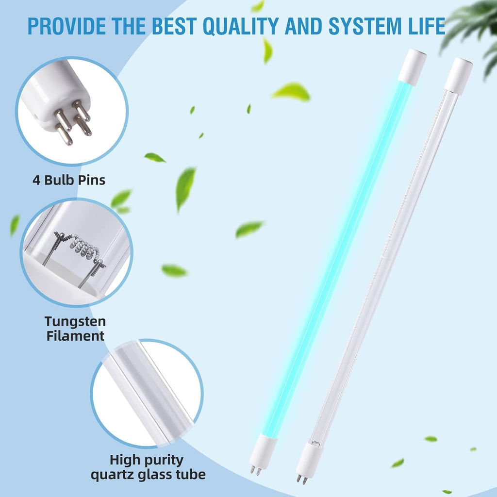 AIRBABY 57 Watt Replacement Üν Lamp for Aqua Classic Device, A20057 Üν Replacement Bulb 100% Compatible with Aqua 57W System, T5F Base (1 Pack)