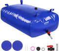VEVOR 330L/87.17 Gallon Water Storage Bladder, RV Water Tank, 1000D Blue PVC Collapsible Water Storage Containers, Large Capacity Soft Water Bag, Portable Water Bladder, for Garden Irrigation, Camping