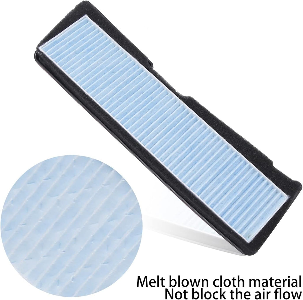 2 Pack Tesla Model 3 Air Filter Intake Accessories, Replacement for Tesla Model 3 2025 2024 2023 2022 2021 Air Intake Grille ABS Protection Cover