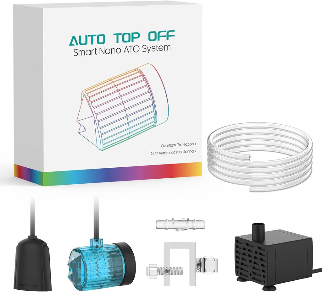 Auto Top Off System ATO Saltwater Aquarium,Water Top Off System for Aquarium,Reef Tank＆Fish Tank- Blue