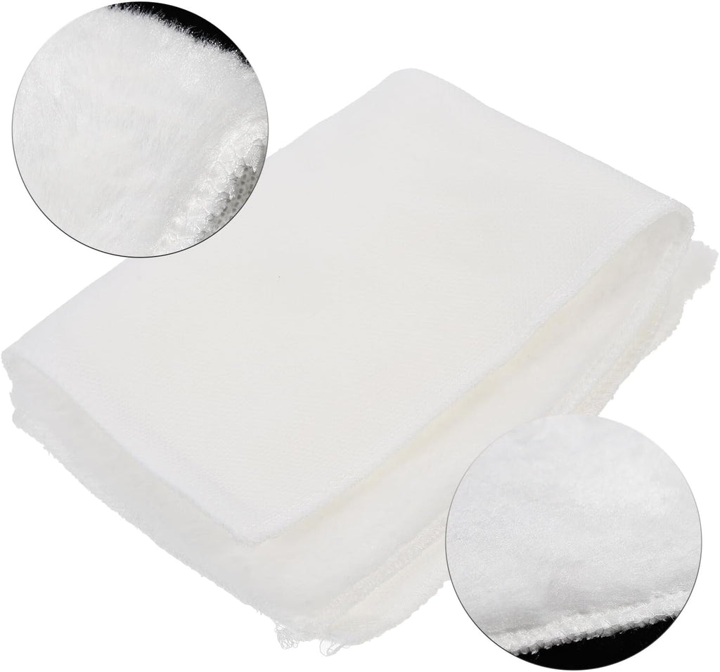 Toyvian Aquarium High Density Filter Bag Mechanical Filtration Media for Fish Tank Sumps and DIY Filters Reusable Washable Medium