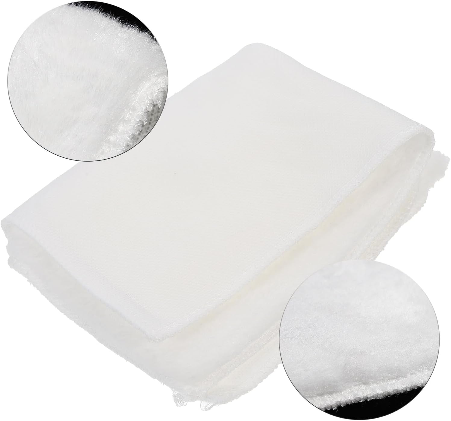 Toyvian Aquarium High Density Filter Bag Mechanical Filtration Media for Fish Tank Sumps and DIY Filters Reusable Washable Medium