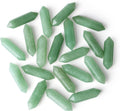 ZHIYUXI Green Aventurine Crystal Healing Crystals Aventurine Crystals Green Crystal Stones and Crystals Gemstone Polished Energy Reiki Healing Stone Crystal Wand Decor Gifts 10 Pcs
