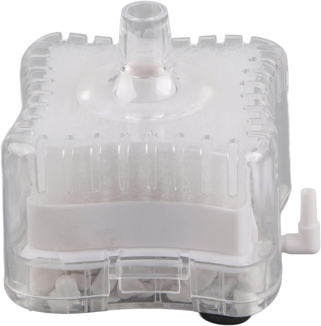 Yctze Mini Aquarium Filter with Pneumatic Biochemical Activated Carbon System - Ideal for Small Fish Tanks