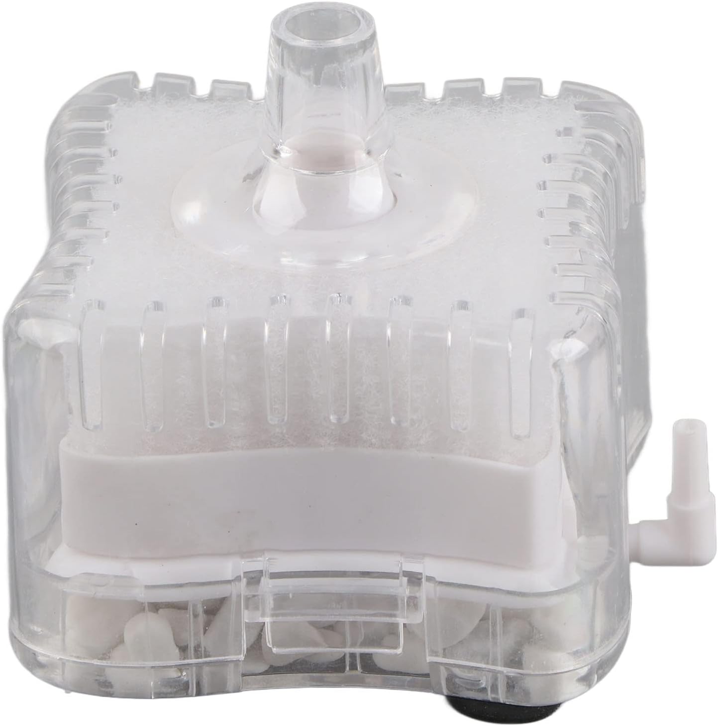 Yctze Mini Aquarium Filter with Pneumatic Biochemical Activated Carbon System - Ideal for Small Fish Tanks