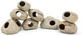 Aquarium Decorations Stackable Ceramic Cave Betta Fish Tank Accessories Rock Cave Decor 8-Piece Set
