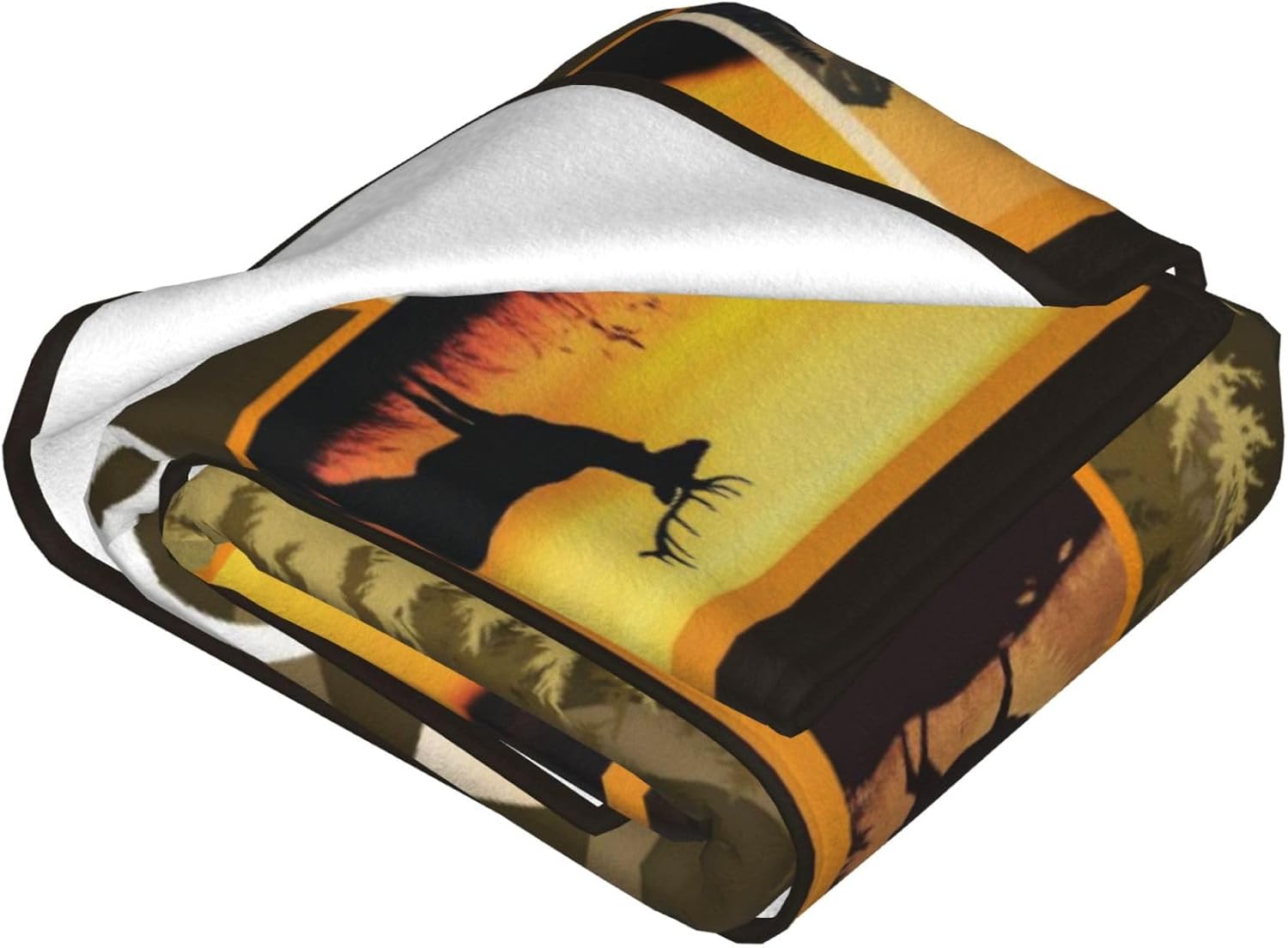 Hunting Throw Blanket Deer Throw Blankets Gifts for Couch Sofa Bed Stuff Decor Soft Cozy Fleece Plush Warm Flannel for Hunter Lover Men Women 50"x60"