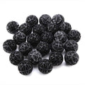 Bio Balls Filter Media, 50Pcs Porous Biochemical Aquarium Filter Balls for Biological Filtration Pond and Fish Aquarium with Sponge (56mm with Cotton)