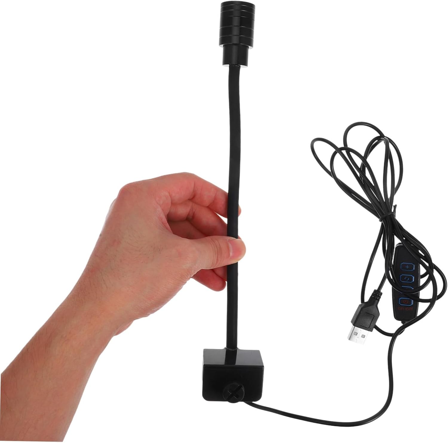 Adjustable Fish Tank Light with High Brightness LED Energy Efficient Aquarium Lamp for Small and Aquariums Easy Installation