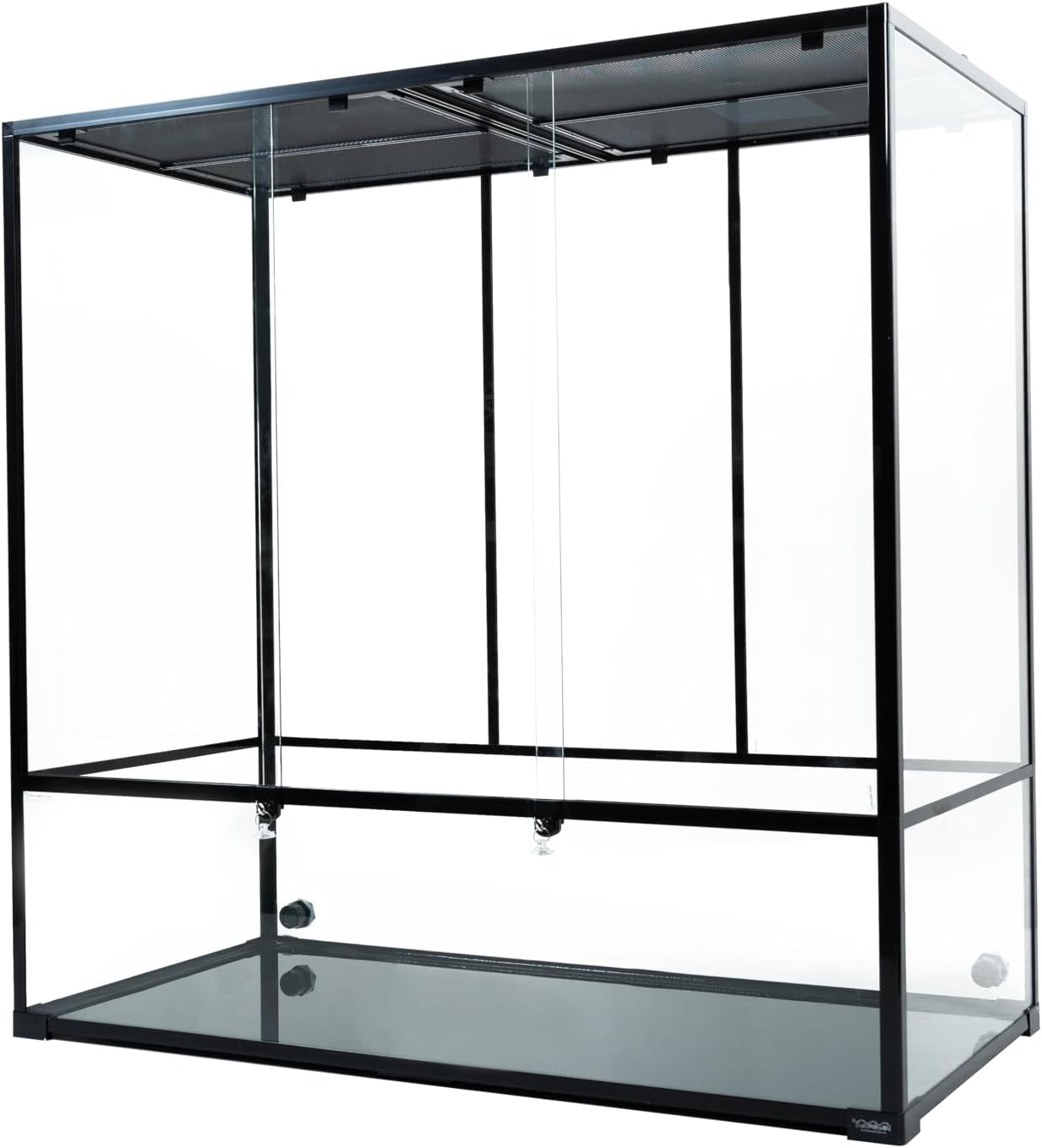 CAROLINACUSTOMCAGES 48Lx24Wx48H Bio Deep Glass Reptile Terrarium; Easy Assembly