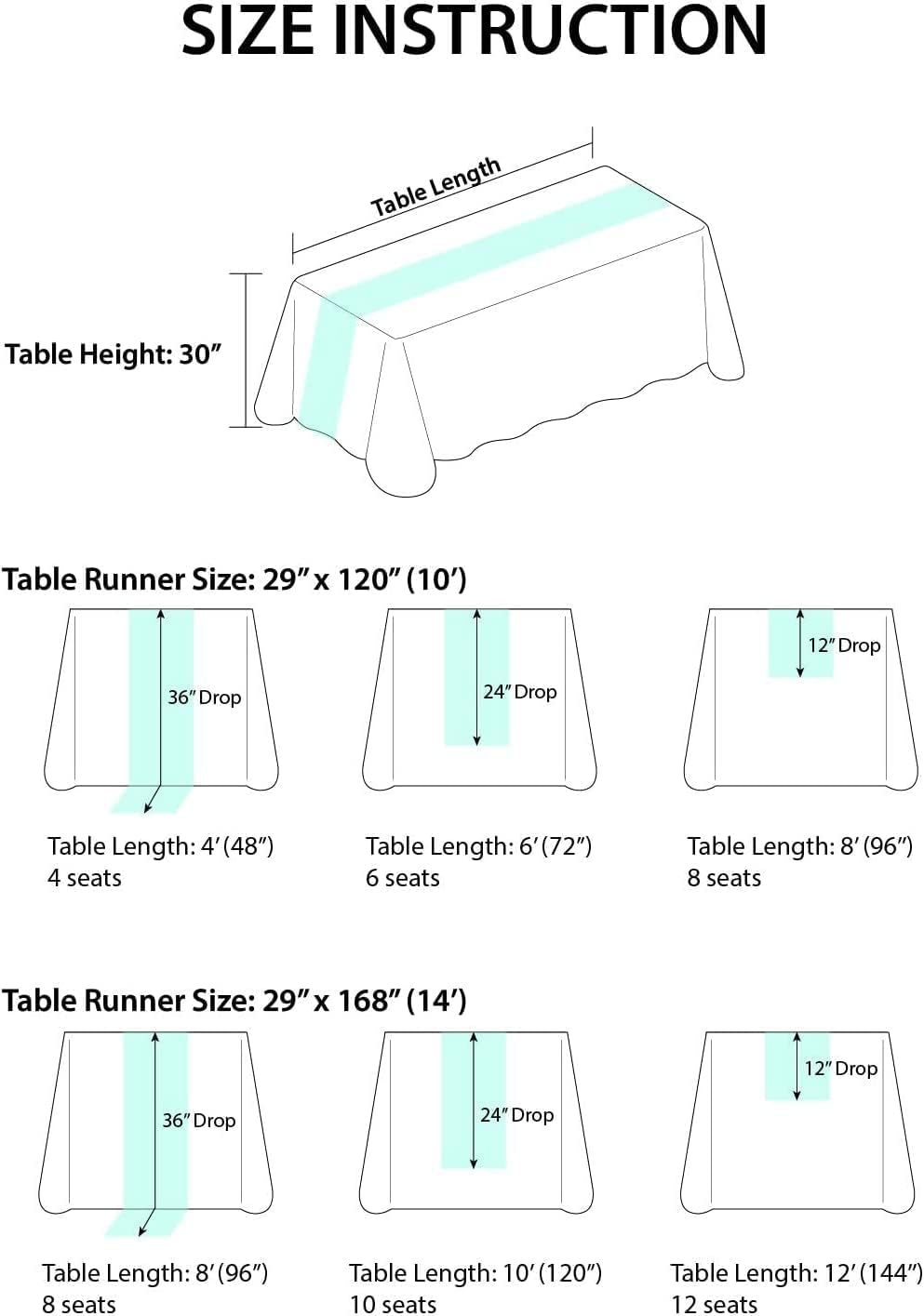 Ling's Moment 14Ft Deep Purple Gauze Sheer Table Runner Cheesecloth Table Runner for Wedding Party Bridal Shower(Deep Purple, 14ft x 35")