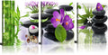 Canvas Wall Art Modern Flowers Photograph Canvas Painting for Home Wall Decorative (green)
