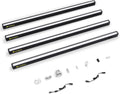 Grow Lights for Indoor Plants 2FT, Sun-Like Full Spectrum 5000K Grow Light, 60W(4 x 15W), T5 LED Grow Light Strips for Indoor Plants and Flowers, High PPFD, Linkable, Black, 4-Pack
