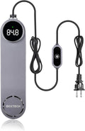 UPETTOOLS Aquarium Heater 50W/100W/200W/300W – Submersible Fish Tank Heater with Digital LED Display & External Controller, Dry-Run and Overheat Protection, for Freshwater, Saltwater, Reef Tanks