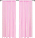 Sugargirl Matte Pink Sequin Backdrop Curtain 2 Panels 2FTx8FT Glitter Pink Background Drapes Sparkle Photography Backdrop for Party Wedding Birthday Wall Decoration