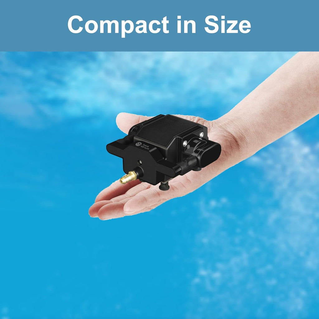 AquaMiracle Quiet Aquarium Air Pump 200/317/475GPH High Pressure Commercial Air Pump Pond Aerator Bubbler Hydroponics Air Pump Oxygen Pump