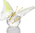 Movdyka Crystal Butterfly Decor Figurines for Mom Wife Women, Colorful Glass Butterfly Craft Desk Office Dcorations Table Centerpieces, Animal Ornaments Paperweight