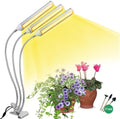 ELITUN LED Grow Light for Indoor Plants, Full Spectrum Plant-Growing Lamp with 315 LED Lamp Beads,5 Dimmable Levels & 3 Modes Timing Function, Auto On/Off (3 Heads Light)