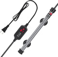 hygger Submersible Aquarium Heater, 100W 150W 200W 300W Adjustable Fish Tahk Heater with Temperature Controller, LED Display, Small Aquarium Betta Heater for up to 20/26/40/48 Gallons