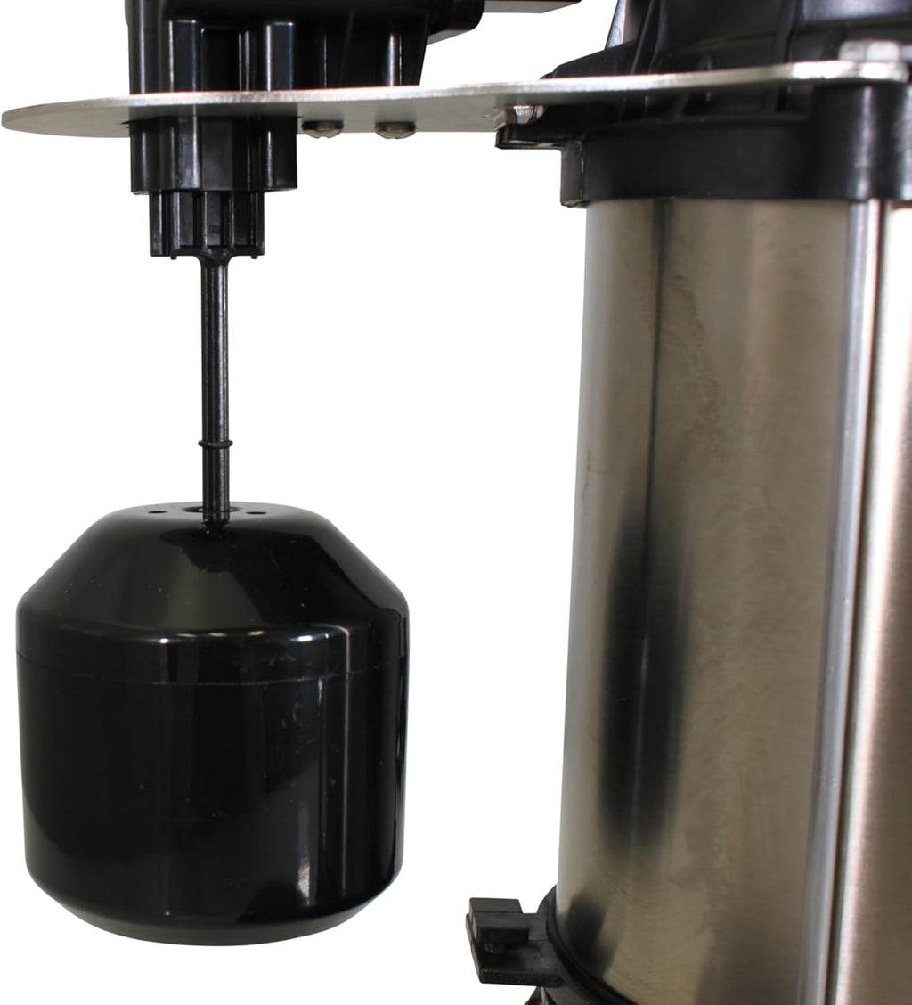 Wayne 3/4 HP Heavy Duty Submerisble Cast Iron and Stainless Steel Sump Pump with NEW Switch - Removes up to 5,490 Gallons of Water Per Hour