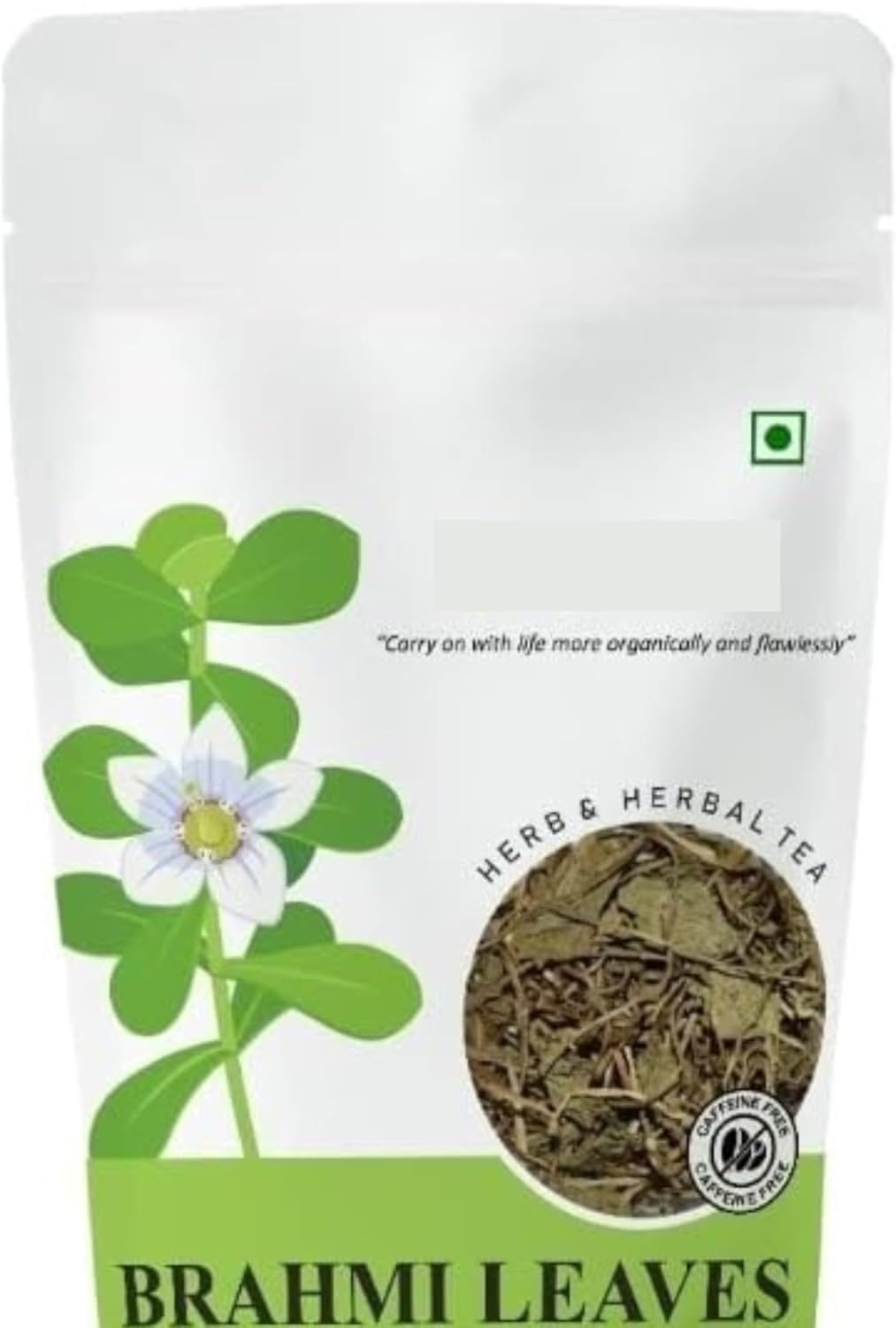 Brahmi Herbal Leaves - 3.52Oz / 100gm - Bacopa Monnieri - for Hair Growth & Skin Care