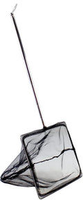 AQUANEAT Aquarium Net with Extendable Long Handle, Adjustable Wastes Skimming Cleaning Tools for Fish Tanks, 8 inch