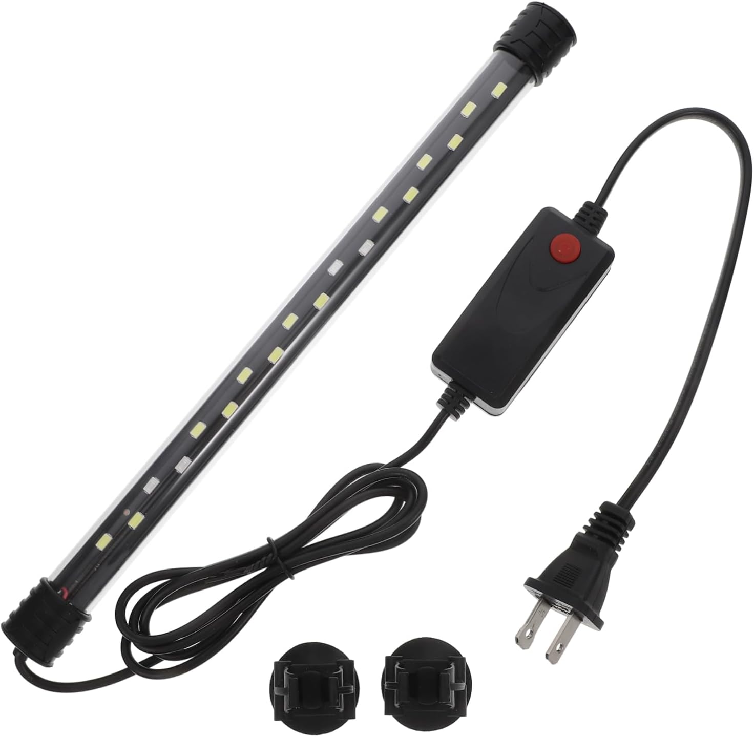 Yardwe Submersible Led Aquarium Light for Betta Fish and Freshwater Tanks Clip Grow Light Strips Color Saturation and Brightness for Stunning Aquatic Displays