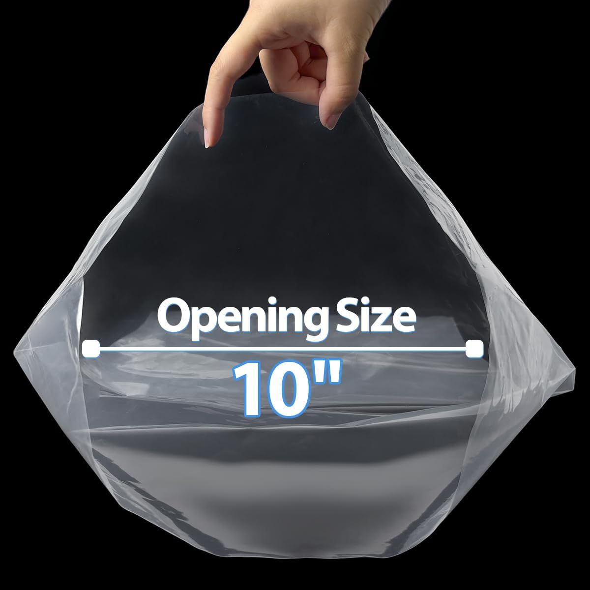 Fish Shipping Bags for Live Fish, 15x30” Round Bottom Double Seal Clear Leak-Proof Live Fishes Transport Bags Koi Transport Bag, Betta Shipping Fishery Bag (Ultimate 3 mil, 25 Pack)