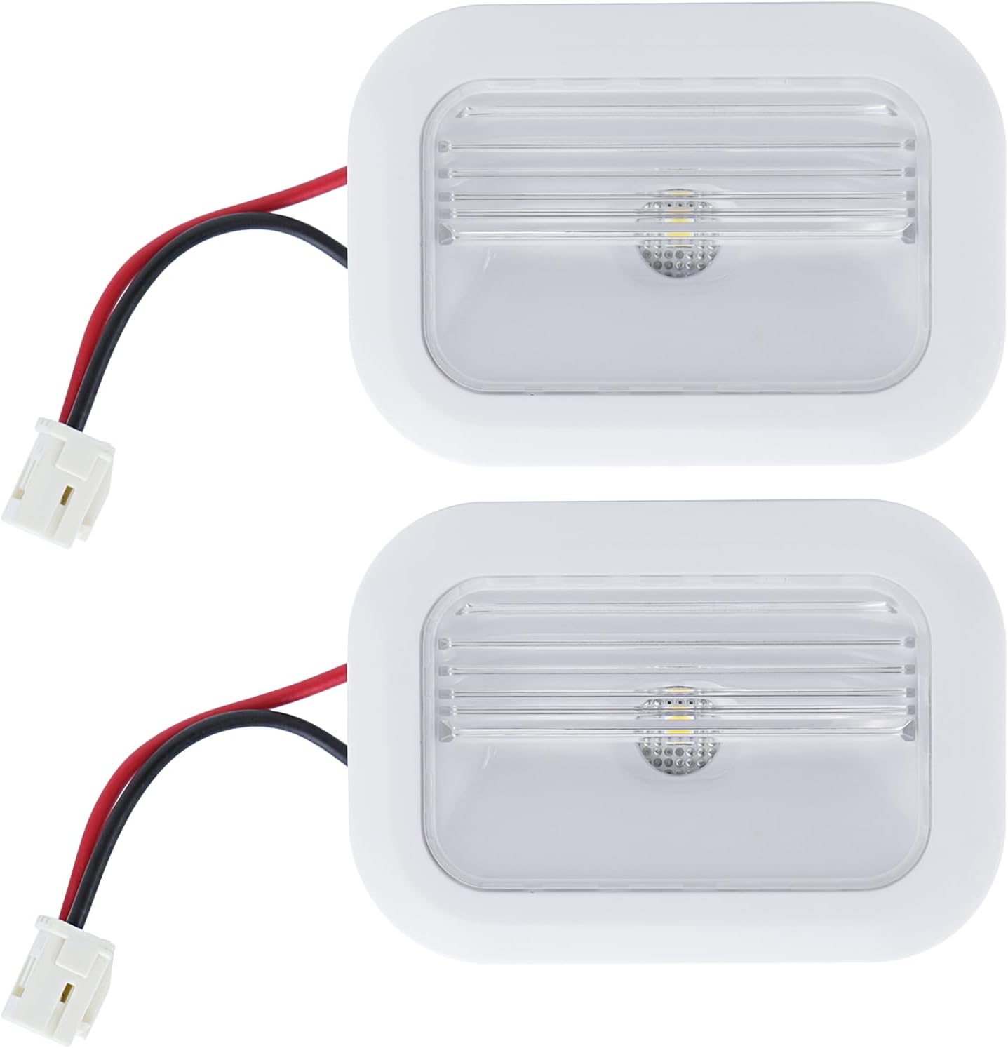 Refrigerator lighting accessories 2-Pack W10695459, W10843353, W11205083 Refrigerator LED Light Board Module Assembly Compatible with Whirlpool,Maytag,Replace W11126053,W10660728,W10279030