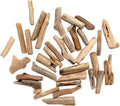 20 Pcs Natural Driftwood Pieces Branch Slices Craft Sticks Beach Decor for for DIY, Craft Sticks, Craft Supplies